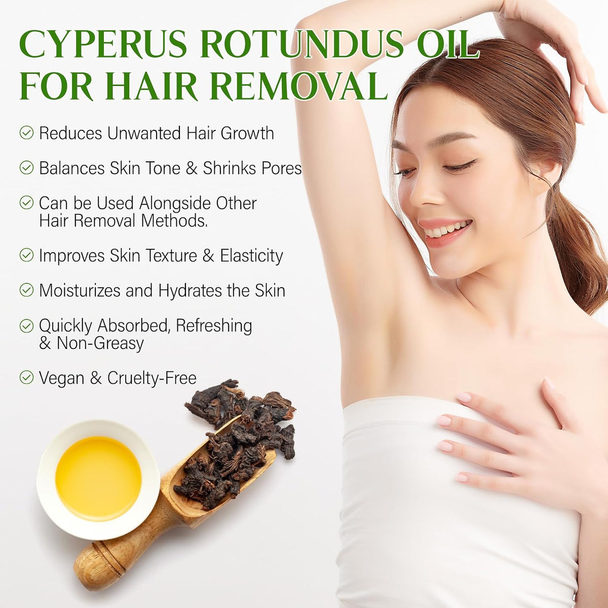 Ulei Natural Cyperus pentru Piele Fină